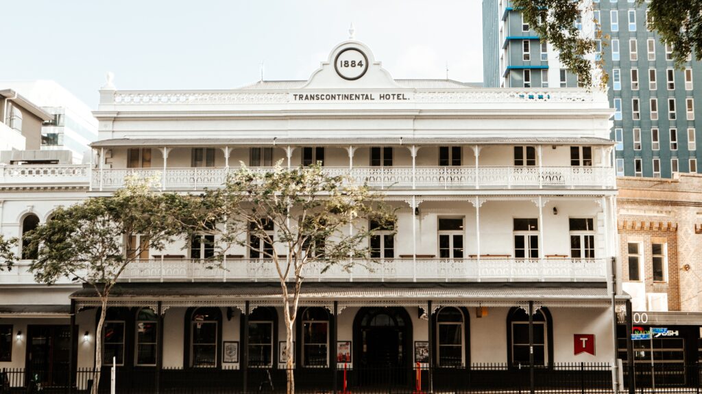 Heritage wedding venue Brisbane at Transcontinental Hotel Weddings